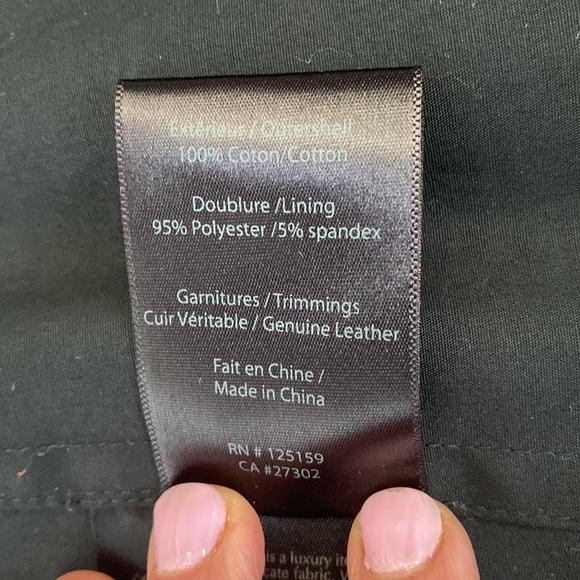 Mackage spring/fall jacket.  Size medium, colour black - Picture 7 of 8